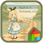 vintage alice android application logo